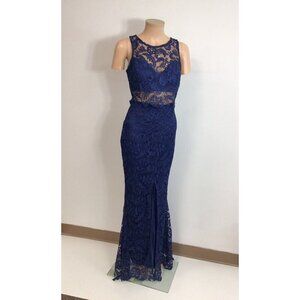 Maniju Prom Dress 2 Piece Crop Womens Medium